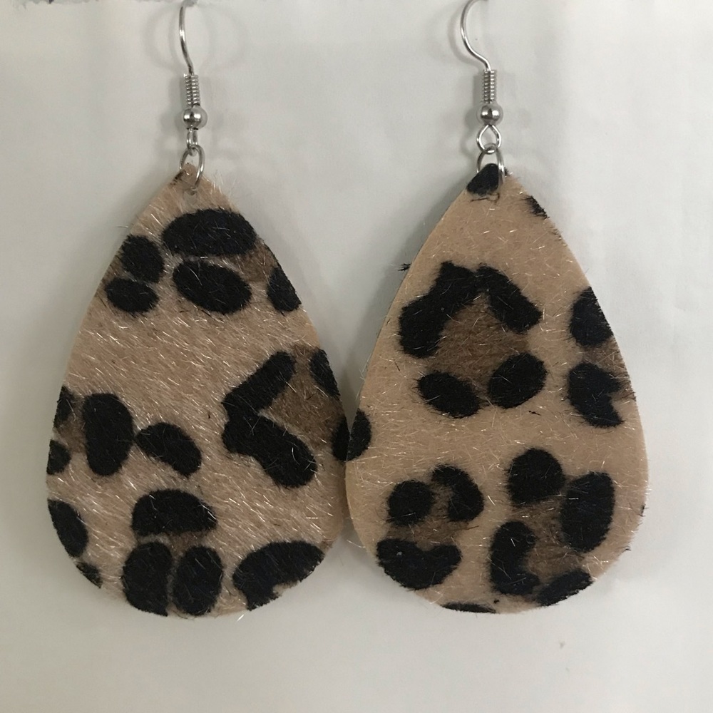 Leopard Earrings